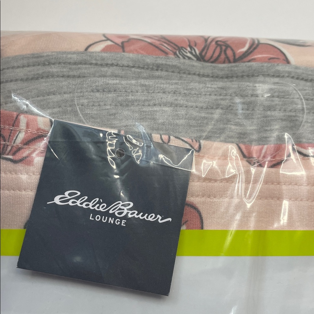 NWT Eddie Bauer Pink Floral Lounge Set.  Size Medium. - Picture 4 of 4